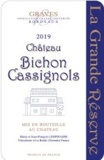 Etiquette Bichon-Cassignols, la grande réserve rouge Etiquette Bichon-Cassignols, la grande réserve rouge